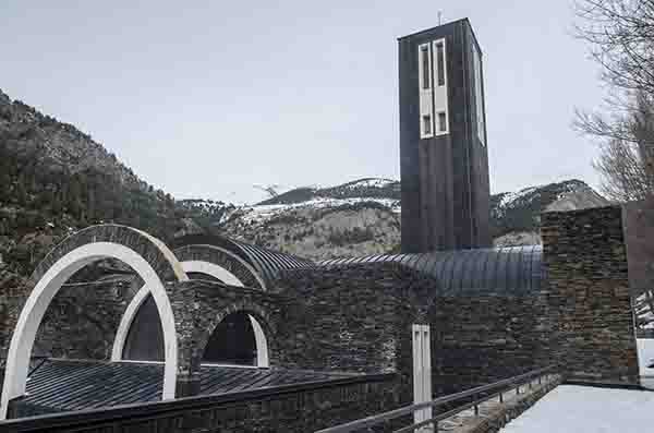 59 - Andorra - Meritxell - basilica santuari de Nostra Senyora de Meritxell